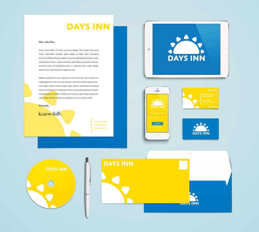 Days Inn Logo - Days Inn — Jasmine Cabral