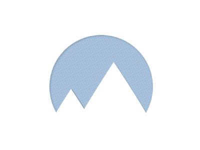 Simple Mountain Logo - Simple Theme Logo