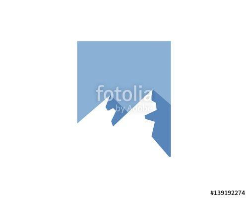 Simple Mountain Logo - Simple Mountain Logo Stock Image And Royalty Free Vector Files