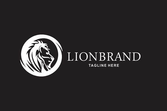 Stone Lion Logo - Lion Brand Logo ~ Logo Templates ~ Creative Market