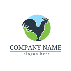 Companies with a Blue Rooster Logo - Free Chicken Logo Designs | DesignEvo Logo Maker