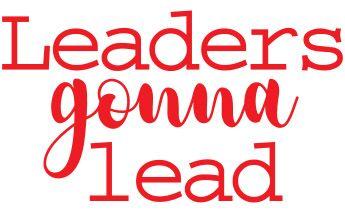 Red Lead Logo - T-Shirt Design - Leaders gonna lead (logo-354l1)