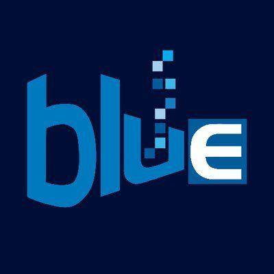 Blue Bar Logo - Blue Bar PSD Mockup Paper Bag and Vector Lettering