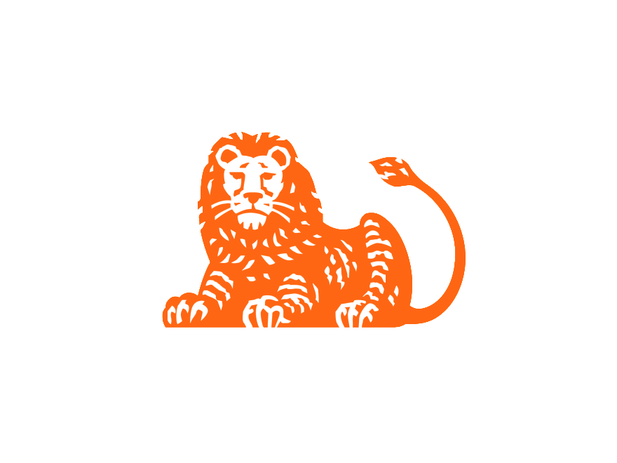 Lion Brand Logo - ING_logo lion | animal logo | Logos, Animal logo, Lion logo