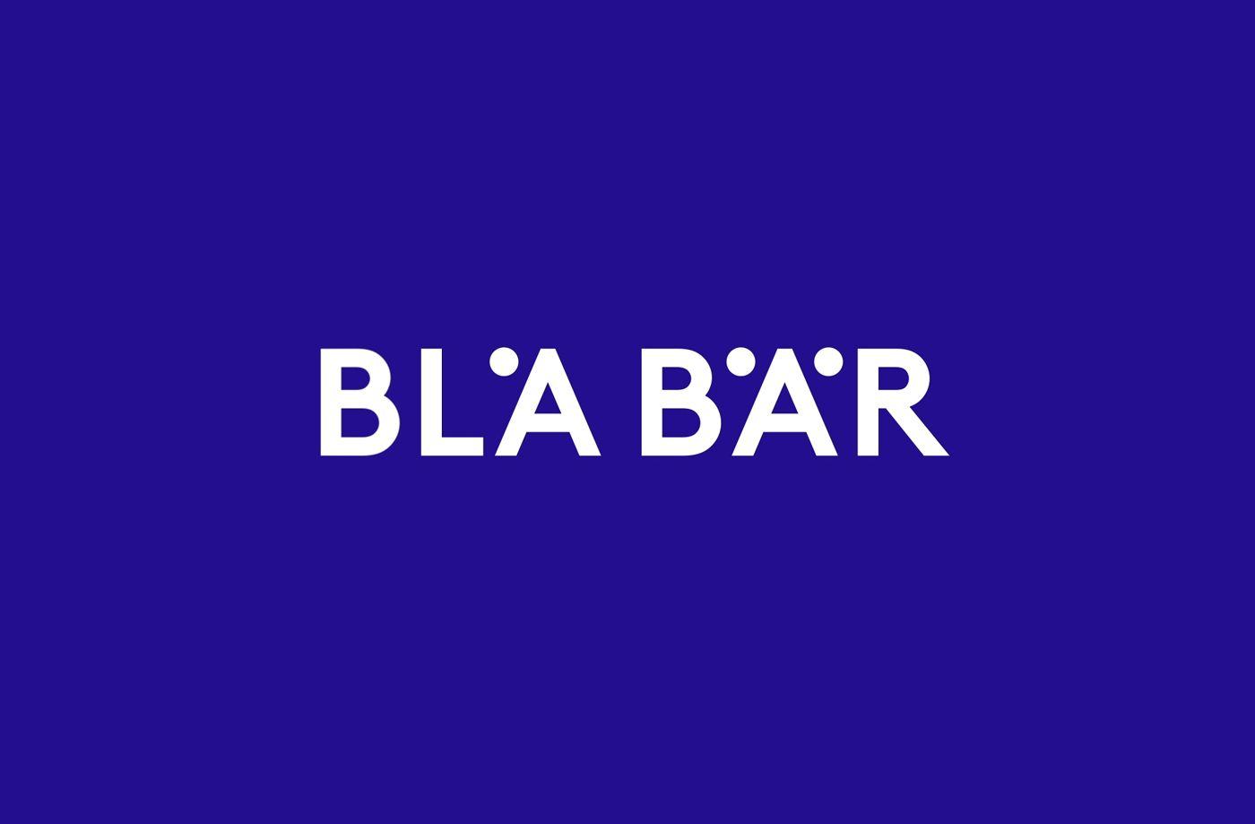 Blue Bar Logo - New Logo & Brand Identity for Blå Bär