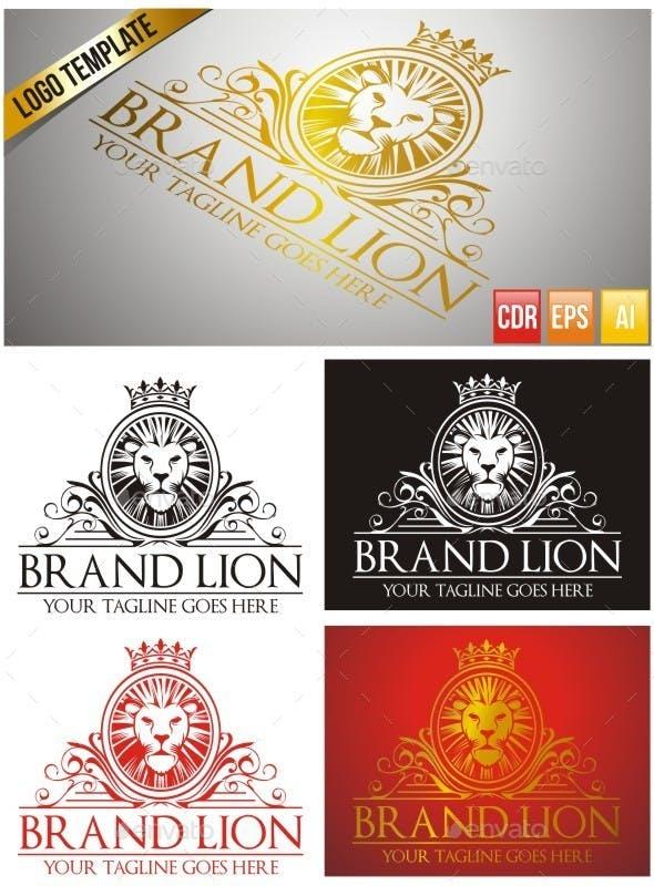 Lion Brand Logo - Brand Lion Logo by seviart | GraphicRiver