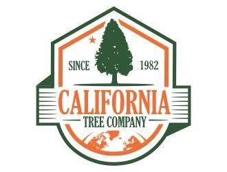 Pine Tree Company Logo - Cal Tree Co. or California Tree Company logo design - 48HoursLogo.com
