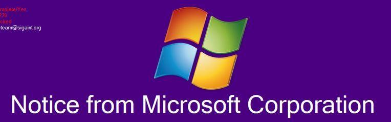 Microsoft Corporation Logo - Get Rid of Notice from Microsoft Corporation Tech Support Scam - How ...