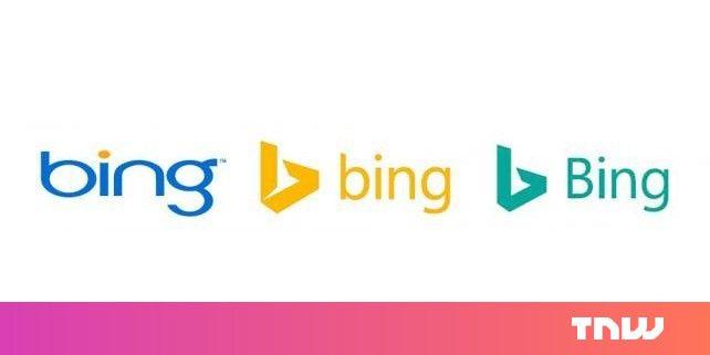 Bing Microsoft New Logo - Microsoft didn't try hard enough with Bing's new logo