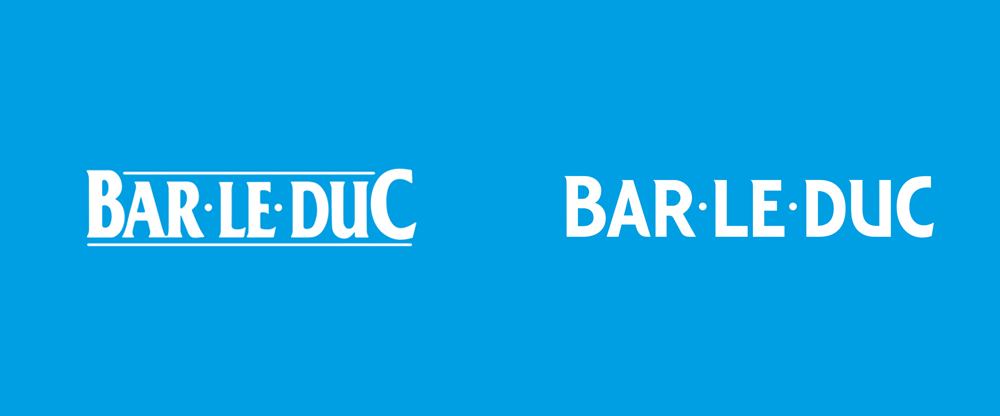 Blue Bar Logo - Brand New: New Logo And Packaging For Bar Le Duc By Matters Most