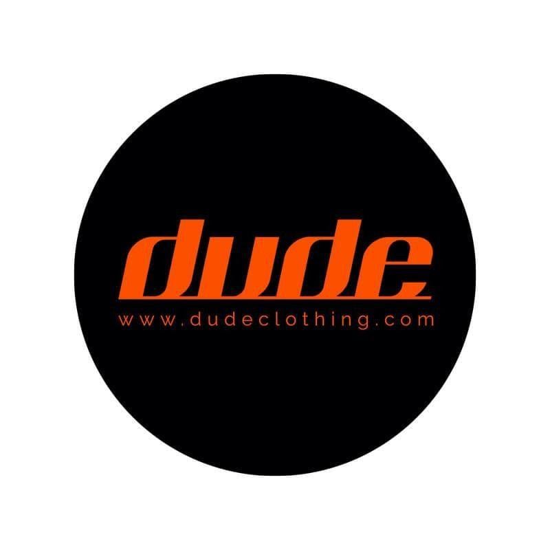 Grab Round Logo - DUDE Round Logo Disc Golf Sticker