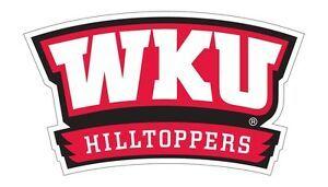WKU Logo - WKU Western Kentucky Hilltoppers Cornhole Decals / Set of 2