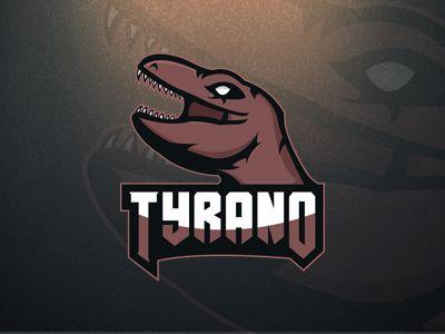 Dinosaur Sports Logo - Dinosaur eSports Logo. Dinosaur Mascot Dinosaur Sports Logo