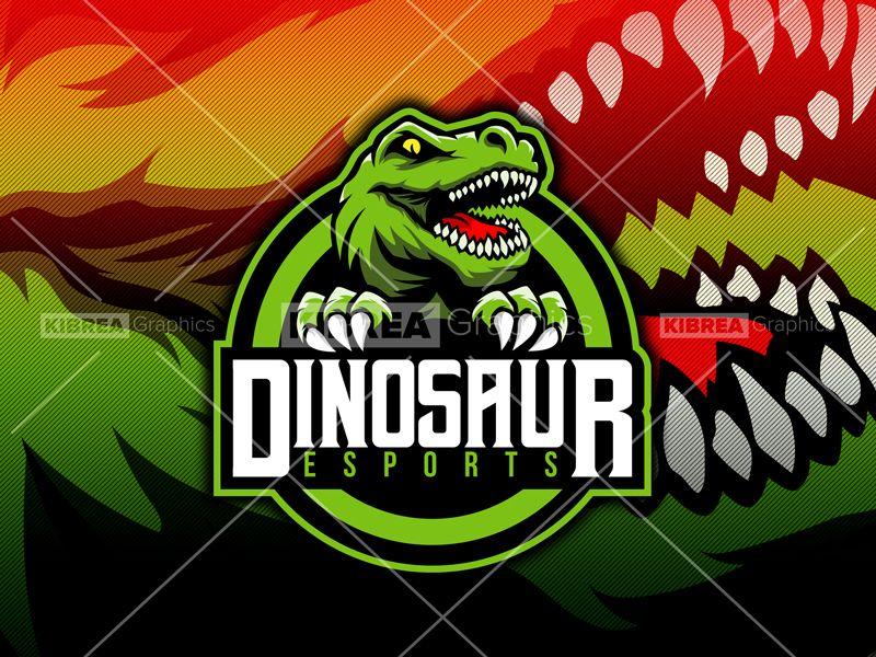 Dinosaur Sports Logo - Dinosaur Esports Logo