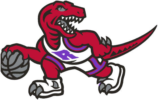 Dinosaur Sports Logo - Toronto Raptors Alternate Logo - National Basketball Association ...