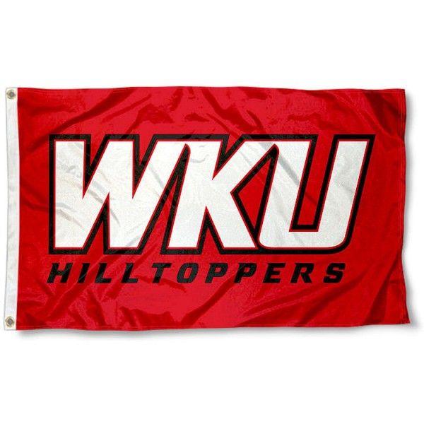 WKU Logo - Western Kentucky Hilltoppers WKU Logo Flag and Western Kentucky ...