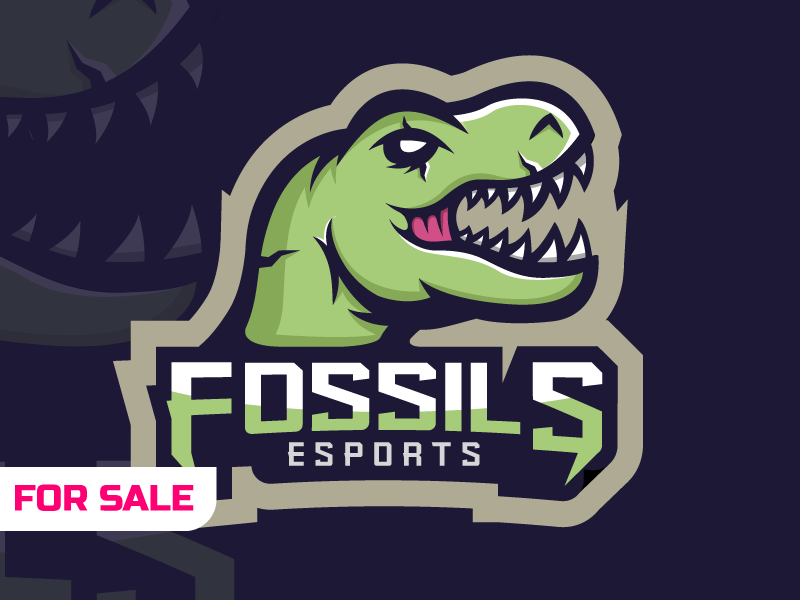 Dinosaur Sports Logo - Dinosaur Logo / Illustration / Mascot. MASCOT. Logos, Logo