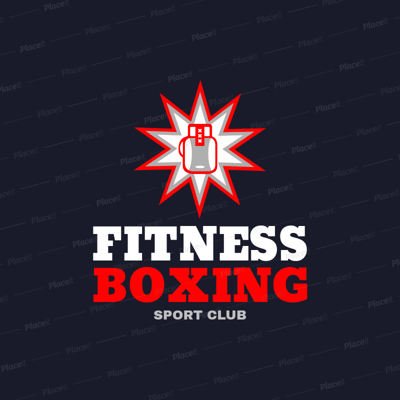 Boxing Logo - Placeit - Fitness Boxing Logo Maker for Sports Clubs