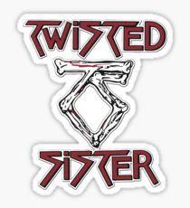 Twisted Sister Logo - Twisted Sister Stickers | Redbubble