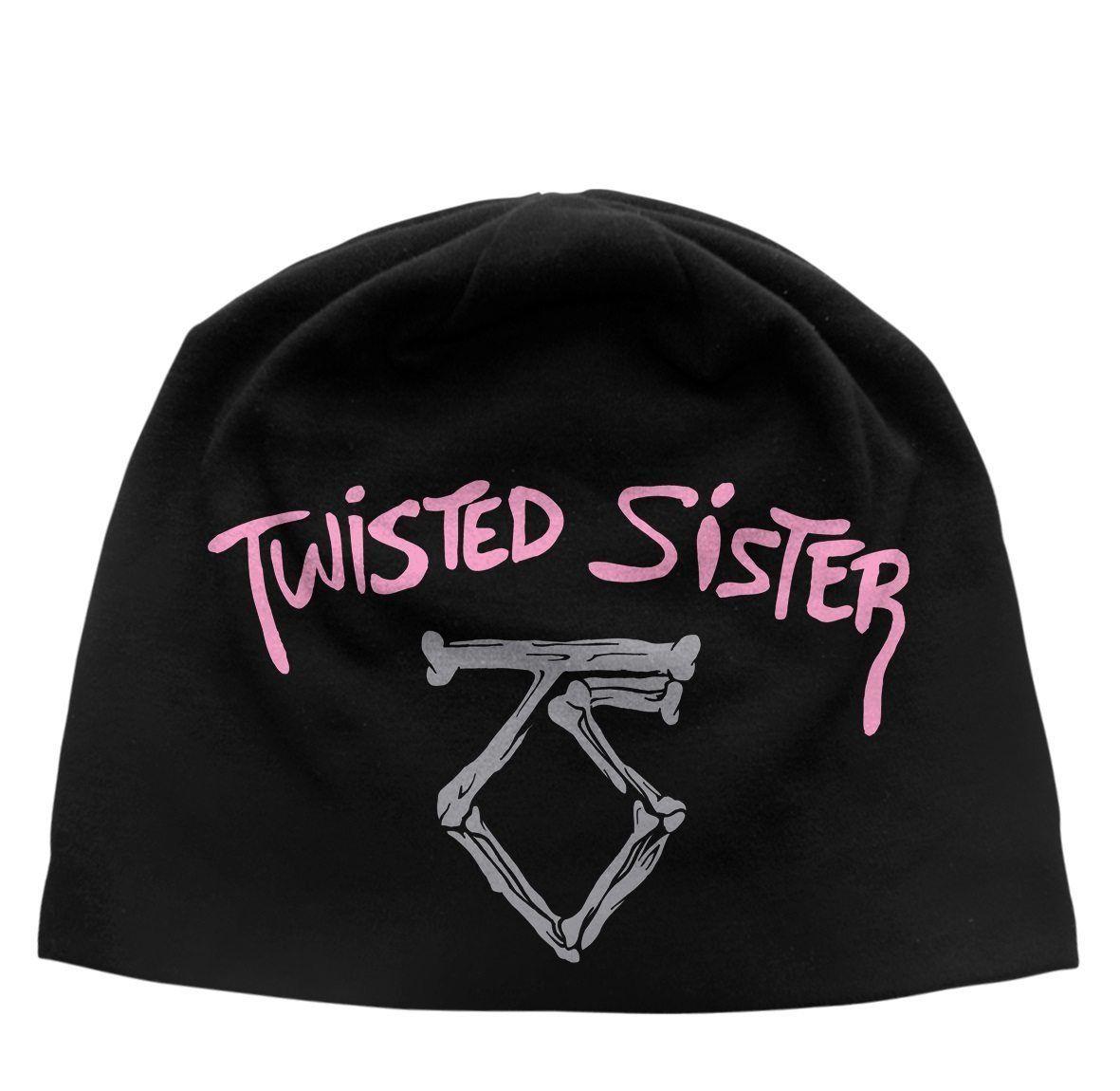 Twisted Sister Logo - Twisted Sister 'Logo' Discharge Beanie Hat Metal Online