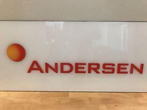 Arthur Andersen Logo - Arthur Andersen Sign from Atlanta CPA Firm Office Signage Business ...