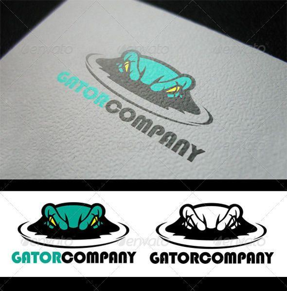 Company with Alligator Logo - Gator Company Logo Template #GraphicRiver Gator Company Logo ...