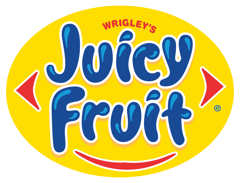 Yellow Food Logo - Juicy Fruit Logo / Food / Logonoid.com