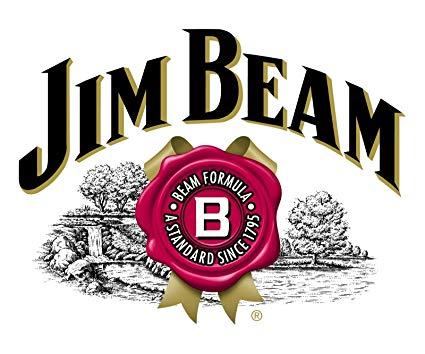 Whiskey Brand Logo - Amazon.com: JIM BEAM Sticker Decal Logo Diecut Whiskey Bourbon ...