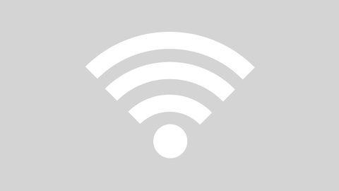 White WiFi Logo - Wifi Symbol Animation White with Transparent Background Footage