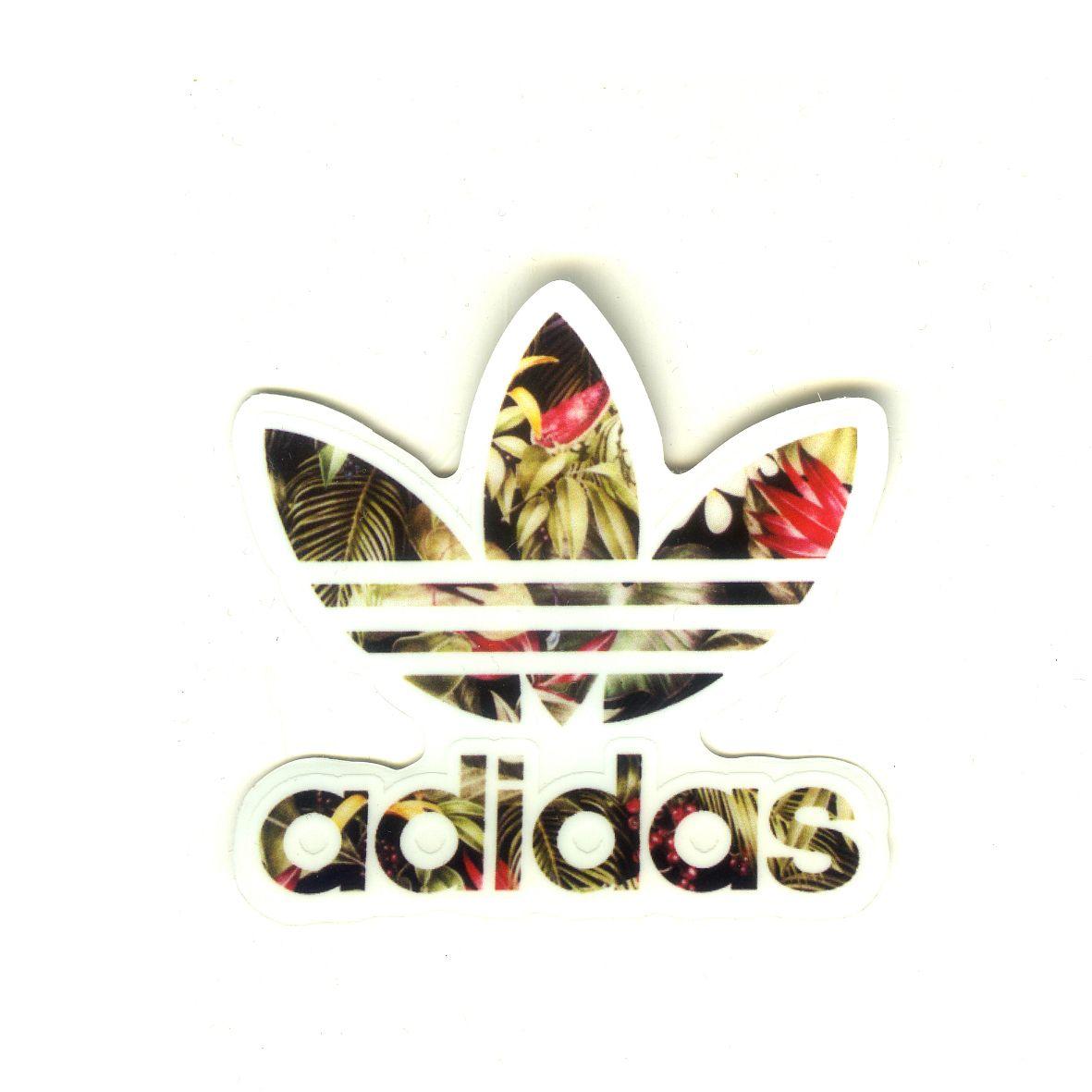Adidas Originals Logo - 1551 adidas Originals logo flower, Width 6 cm decal sticker ...