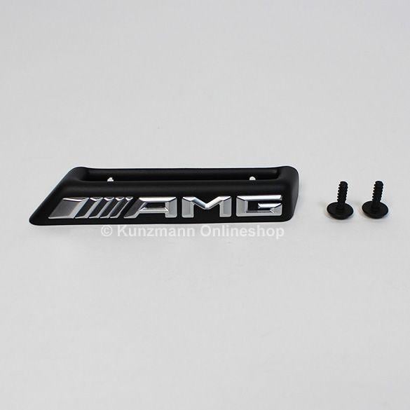 Mercedes AMG Logo - A45 AMG Logo. Radiator Grill. Genuine Mercedes Benz