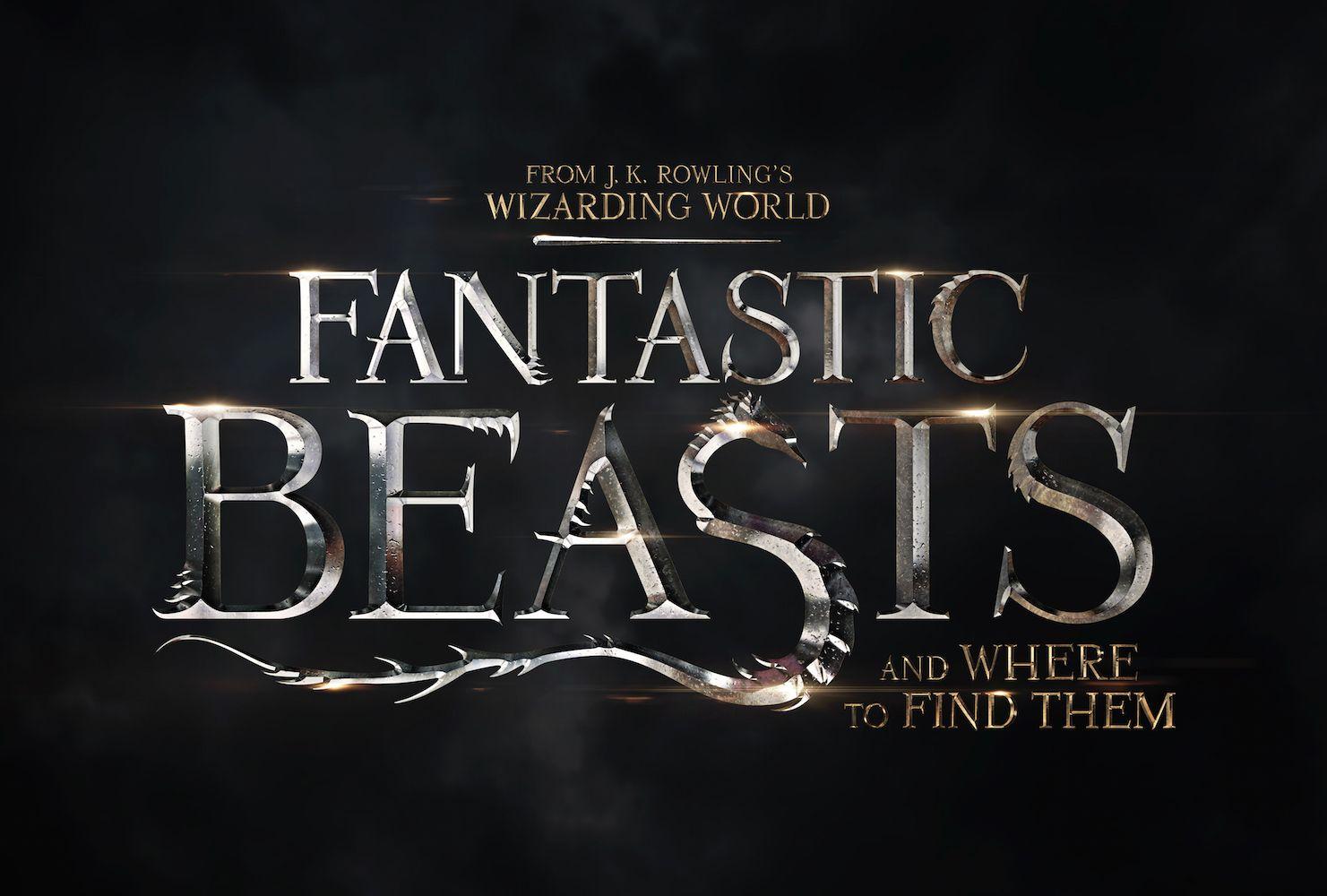 New Harry Potter Logo - WB Unveils Fantastic Beasts Logo for Harry Potter Spinoff