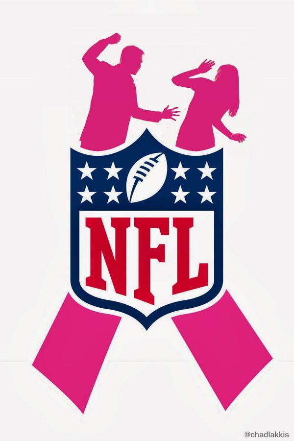 Cancer Logo - NFL Unveils New 'Breast Cancer Awareness Month' Logo - Daily Snark
