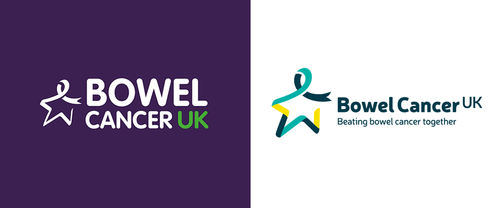 Cancer Logo - Brand New: New Logo and Identity for Bowel Cancer UK