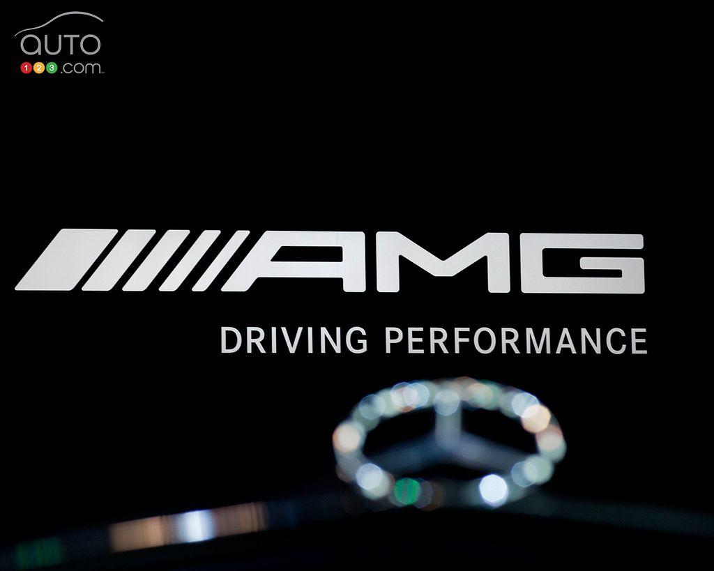 Mercedes AMG Logo - Mercedes Benz AMG Logo. Download This Wallpaper In 1280x102