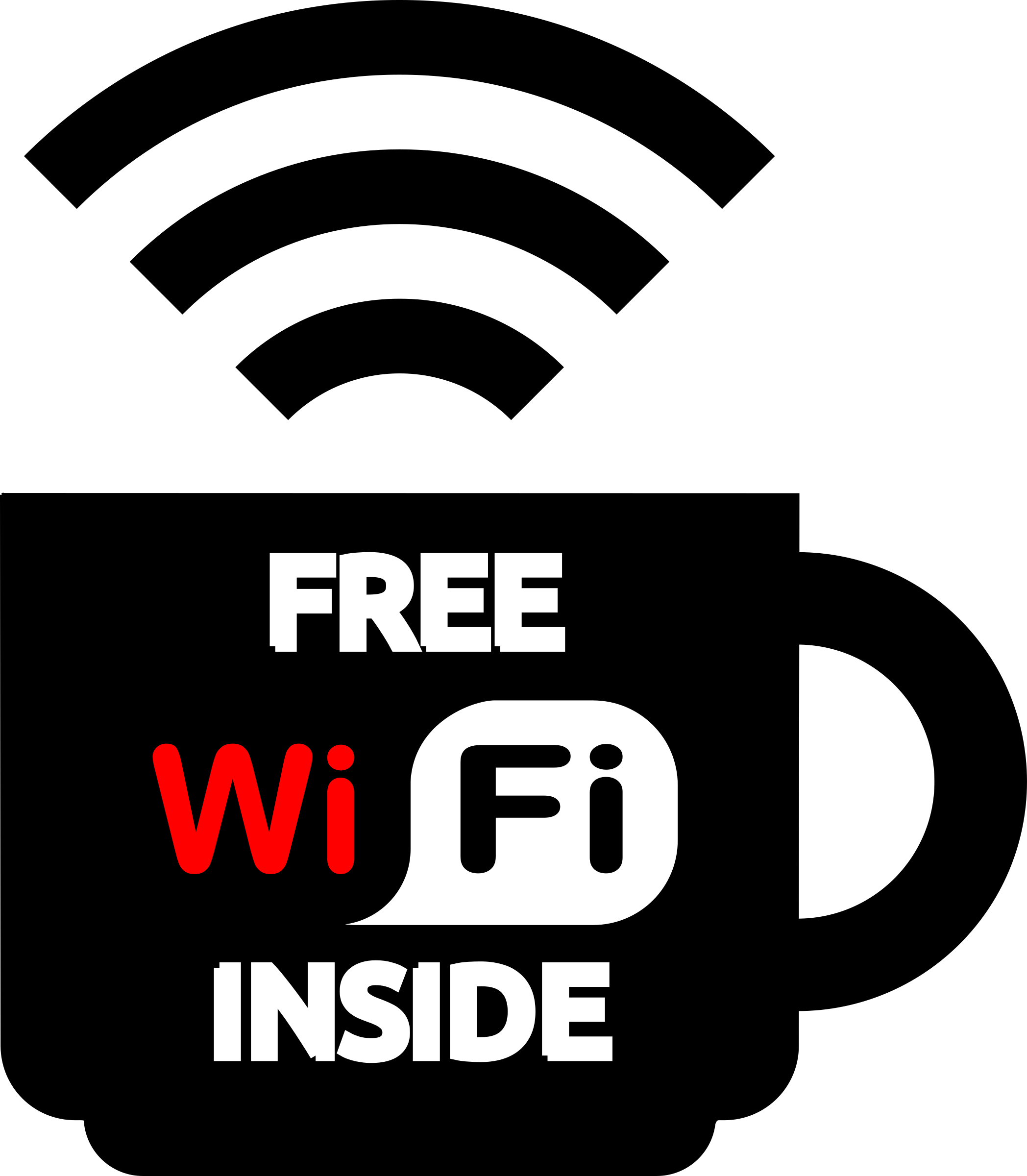 White WiFi Logo - Wifi Certified Logo Png For Free Download On YA Webdesign