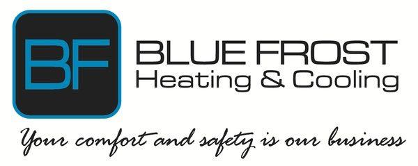 Blue Frost Logo - Blue Frost Heating & Cooling. Heating & A C. Air Duct Cleaning
