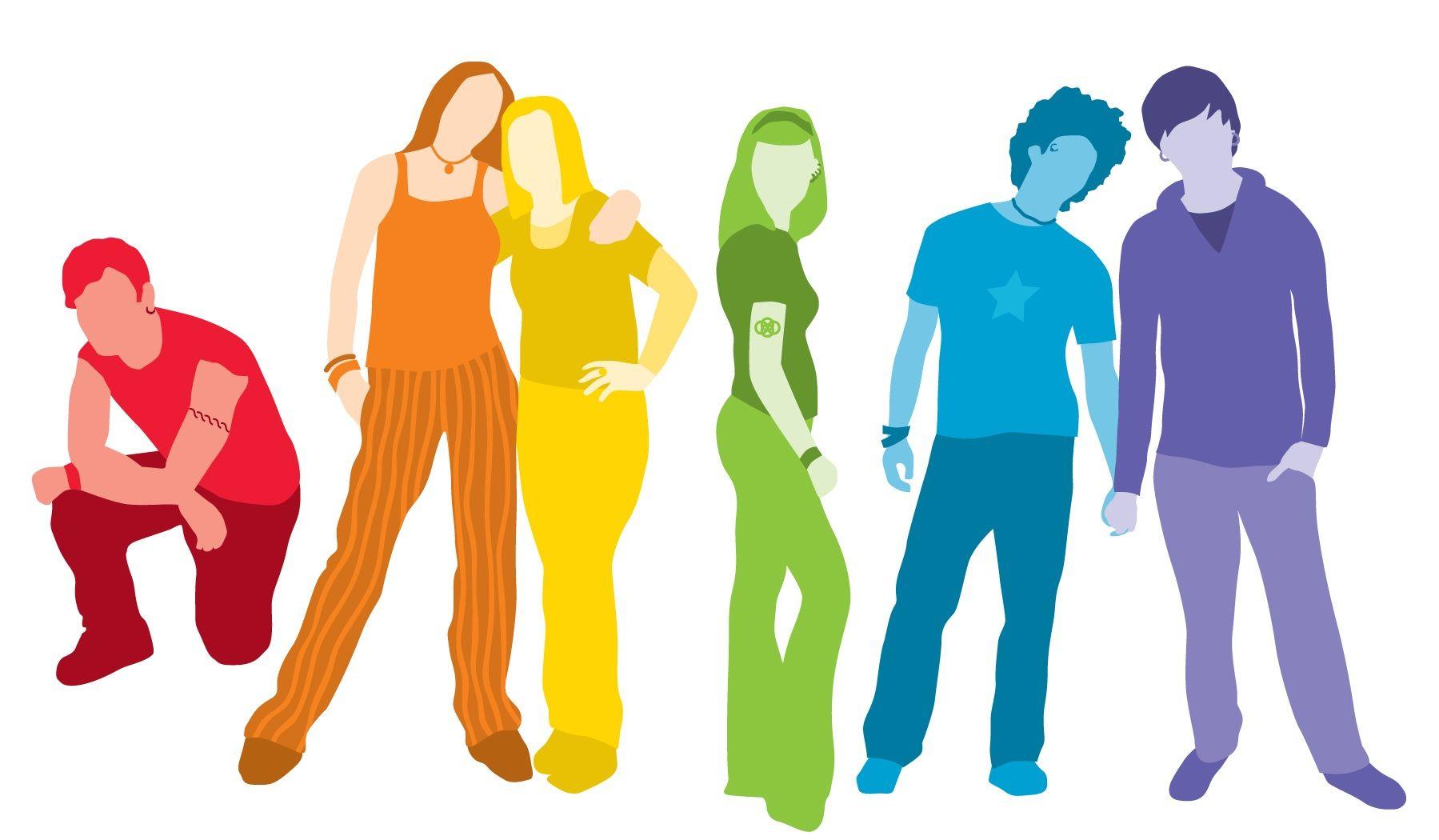 Rainbow Person Logo - Rainbow Youth logo no text - PARN