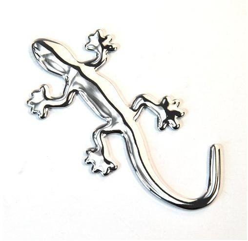 Lizard Car Logo - Free shipping 3D lizard car Emblems reflective 3D Car Logo #A0006