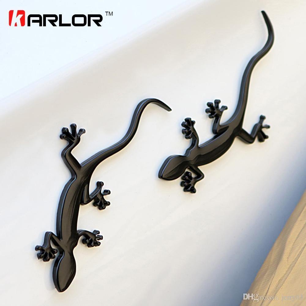 Lizard Car Logo - Gecko Lizard Quattero 3D Metal Ho Car Auto Motorcycle Logo