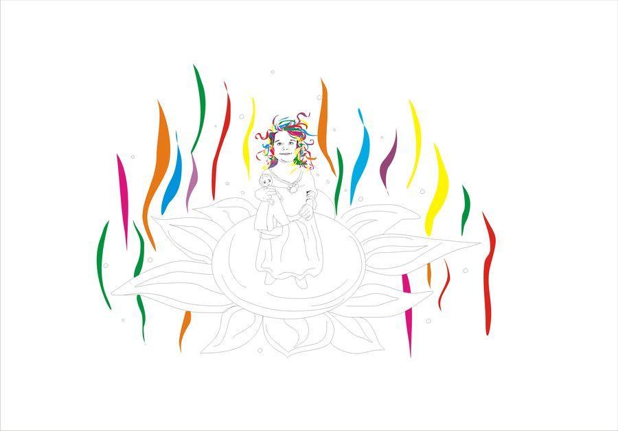 Rainbow Person Logo - Entry By Djamalidin For Draw Dr.Suess Sketch Type Of Drawing