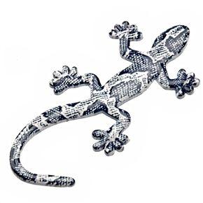 Lizard Car Logo - Cool Style Emulational Metal Wall Lizard Shape Car Sticker Car ...