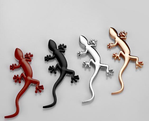 Lizard Car Logo - Gecko Lizard Quattero 3D Metal Ho Car Auto Motorcycle Logo Emblem