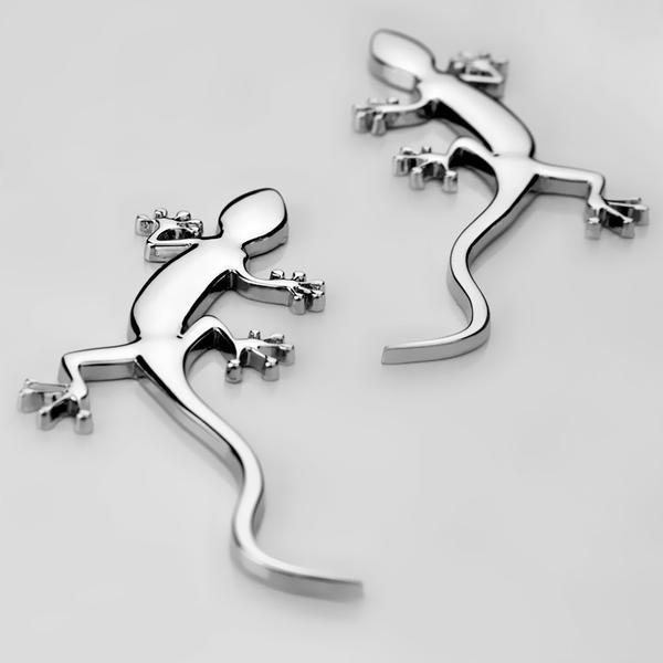 Lizard Car Logo - Gecko Lizard Quattero 3D Metal Ho Car Auto Motorcycle Logo Emblem ...