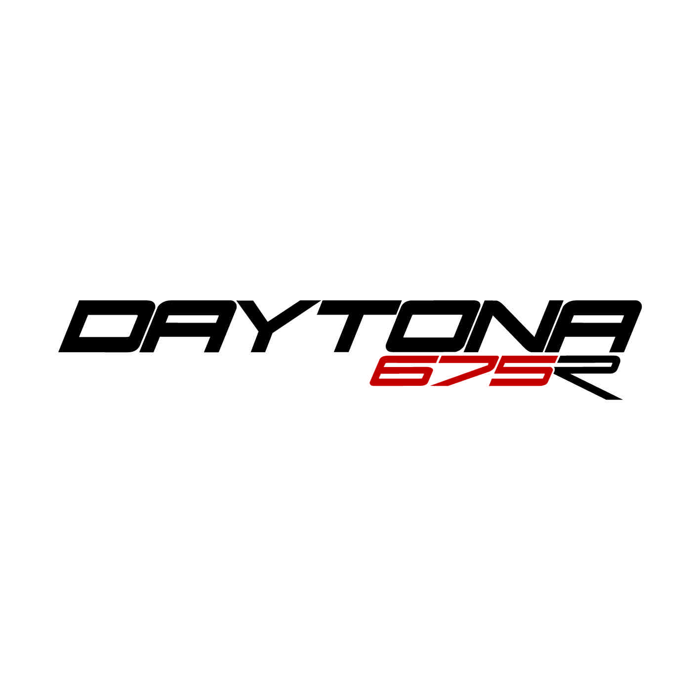 Daytona 675 Logo - Autocollant Triumph Daytona 675R - Stickers moto