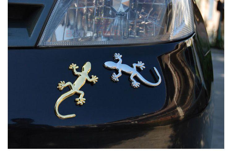 Lizard Car Logo - House lizard Car Badge Emblem Sticker - Silver [DS002] Only $2.99 ...