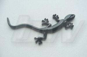 Lizard Car Logo - gloss piano black 3D audi quattro gecko lizard car badge emblem a1