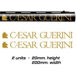 Caesar Guerini Logo - 2x CAESAR GUERINI Vinyl Decal Sticker. 9 colours | eBay