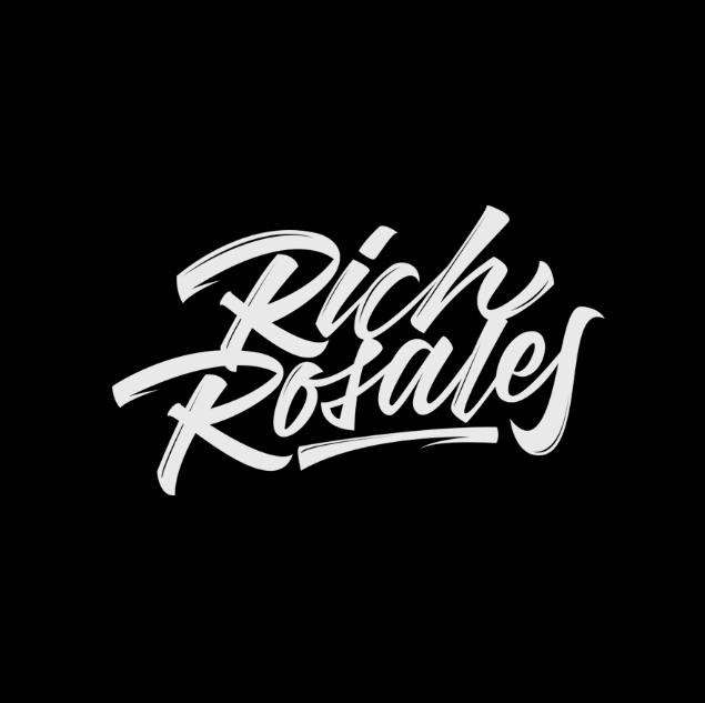 All-Black Lettering Logo - Hand Lettering Logos on Behance