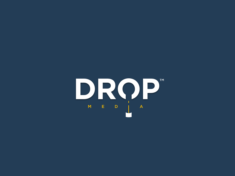 Clever Logo - Drop™. Simple & Clever Logo Design